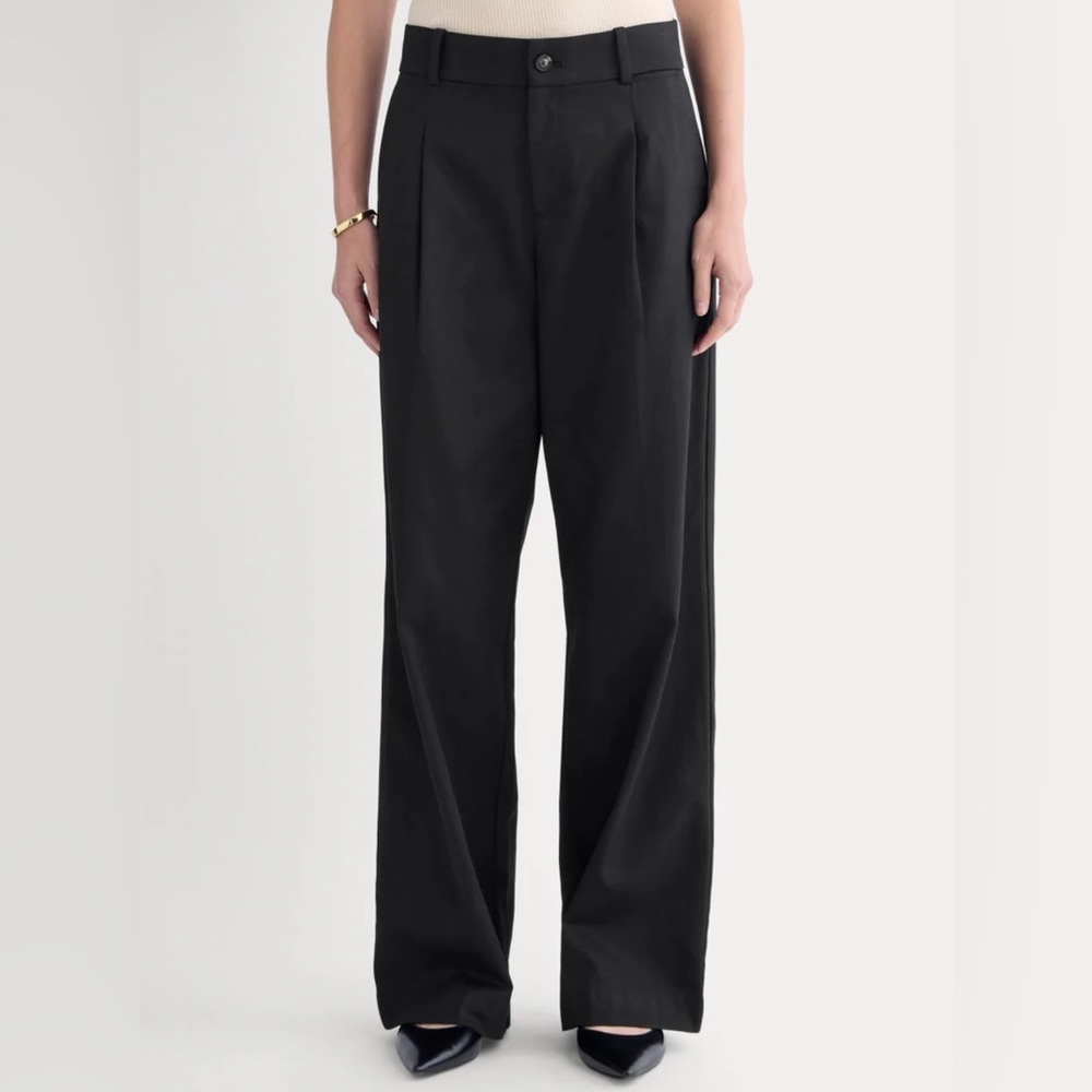 Everlane Wide-Leg Trouser in Buttersmooth 6R NWT